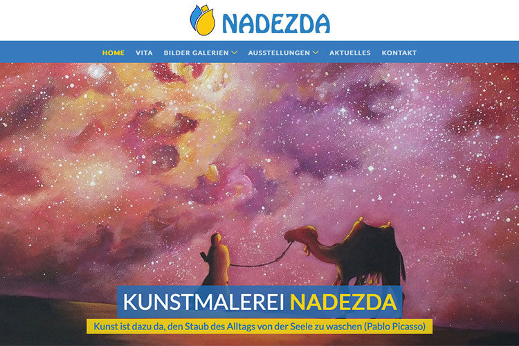 Kunstmalerei Nadezda